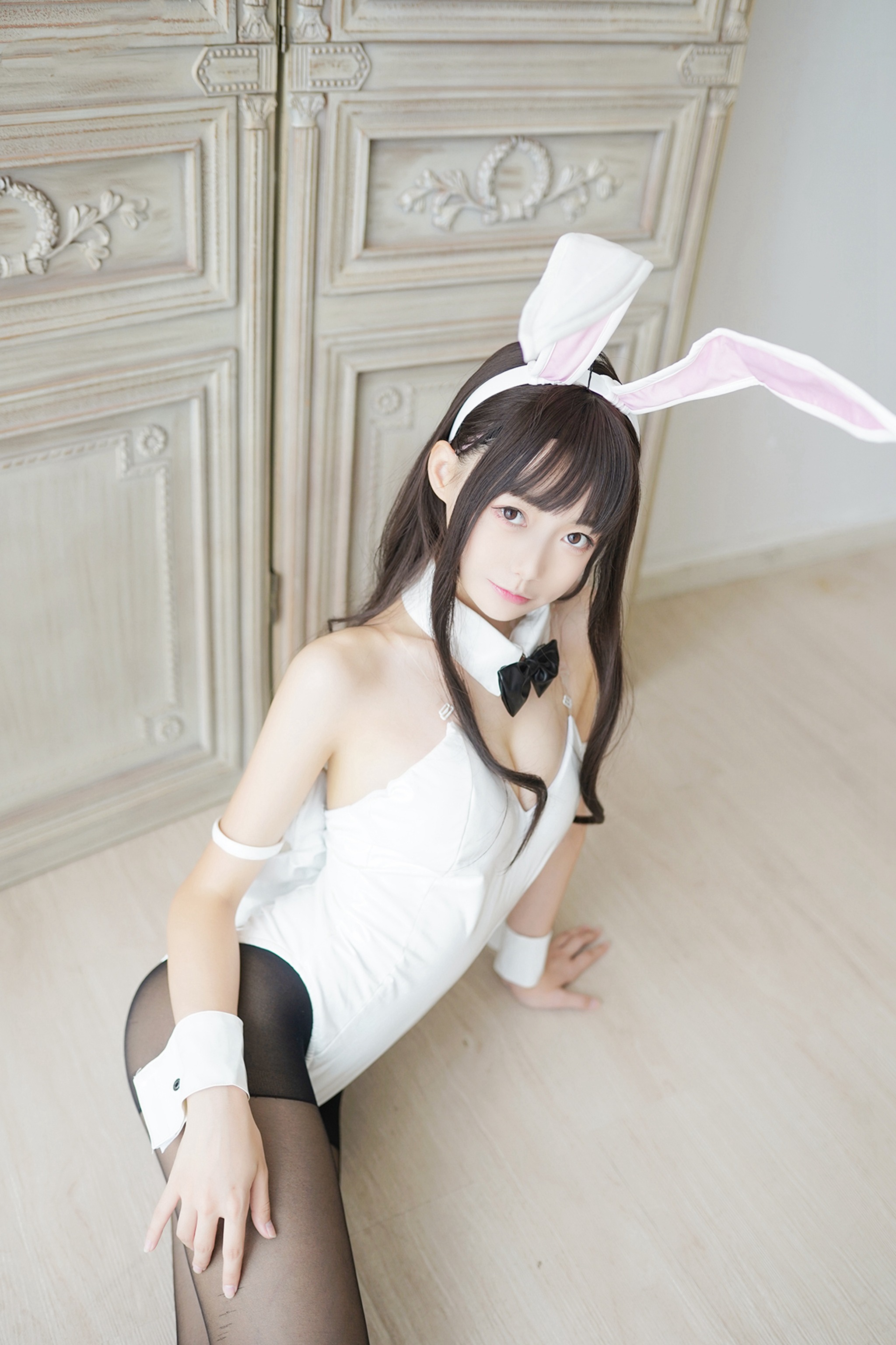 图片[1]-风之领域 – NO.196 兔女郎 白兔 [51P]-XikXak